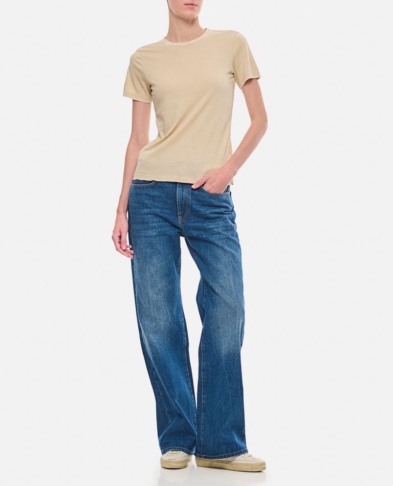 Shop Rabanne Five Pockets Denim Pants In Blue