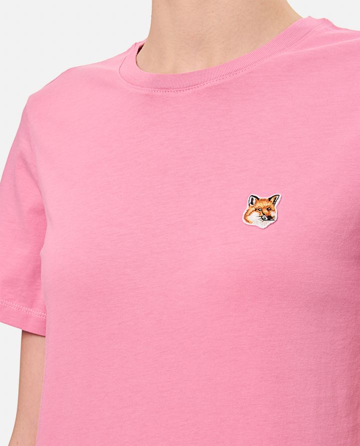 Maison Kitsuné - T-SHIRT REGOLARE CON PATCH VOLPE_4