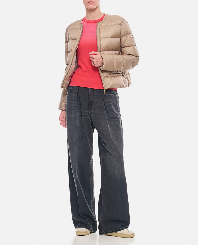 LAURINE ZIPPED SHORT DOWN JACKET for Women - Moncler | Biffi