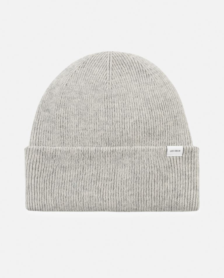 Shop Les Deux Wayne Wool Beanie In Grey