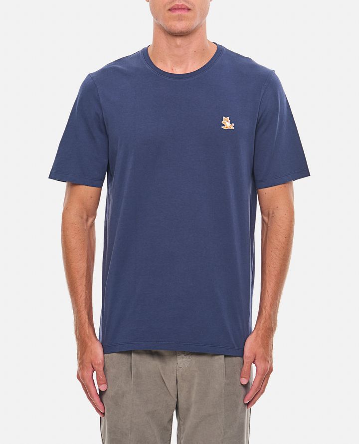 Maison Kitsuné - CHILLAX FOX PATCH REGULAR TEE SHIRT_1