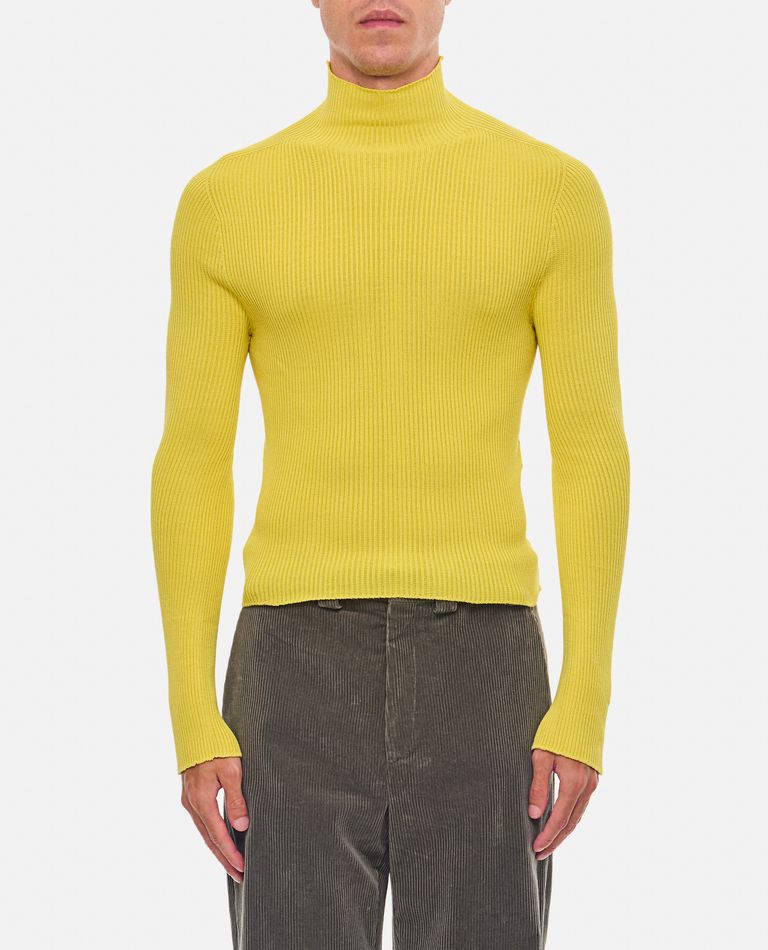 Shop Rier Turtleneck In Yellow