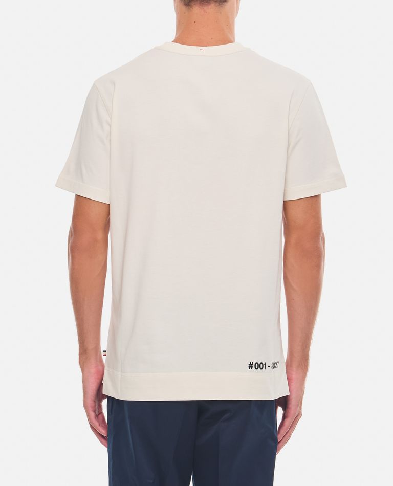 Tシャツ・カットソー Moncler Grenoble Ivory Cotton T-Shirt モンクレール MONCLER Tシャツ カットソー GRENOBLE
