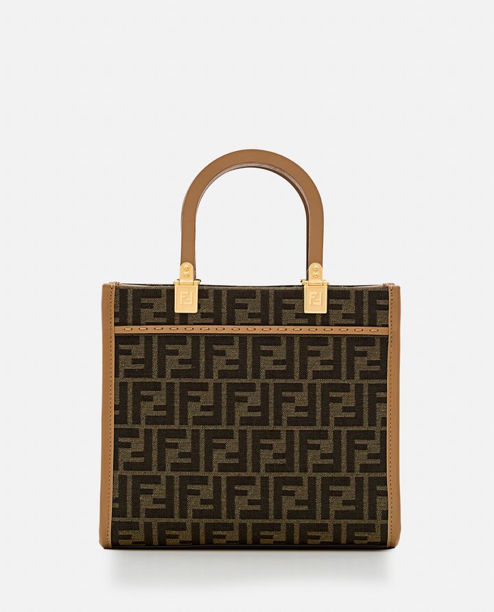 Fendi - FENDI SUNSHINE JACQUARD TOTE BAG_8