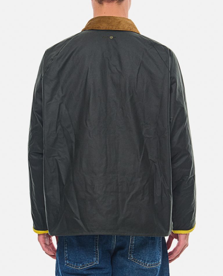 BARBOUR FLOWER MOUNTAIN TRANSPORT WAX JACKET for Men BARBOUR FLOWER MOUNTAIN TRANSPORT WAX JACKET for Men