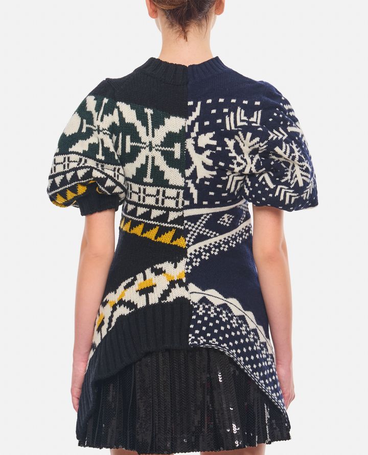 Sacai - LONG PATTERN KNITWEAR_3