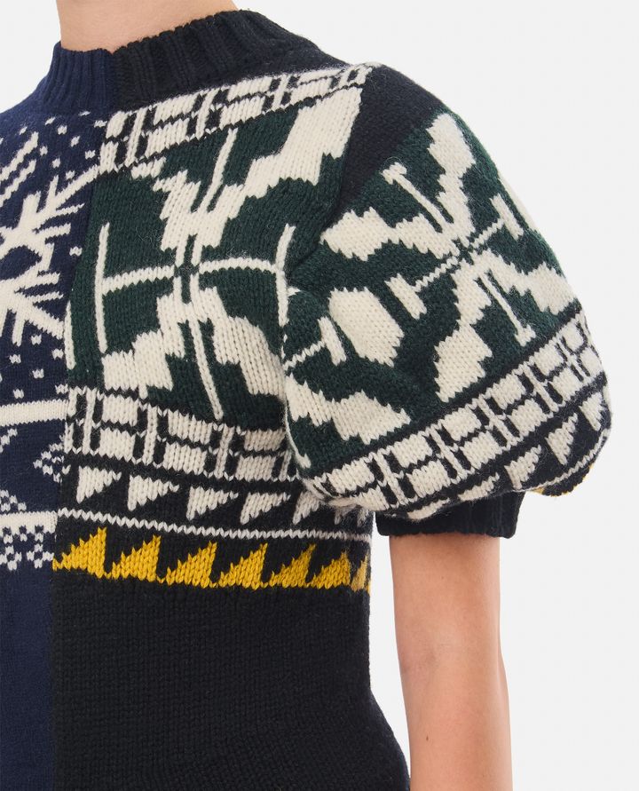 Sacai - LONG PATTERN KNITWEAR_4