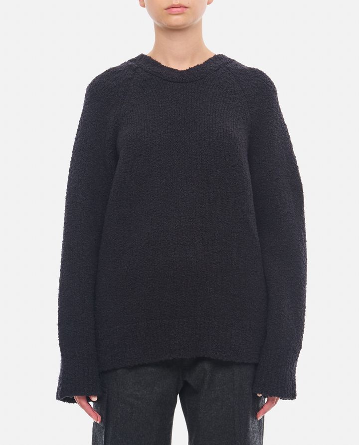 Cecilie Bahnsen - ODALIS OVERSIZED JUMPER WITH BACK BOW DETAIL_1