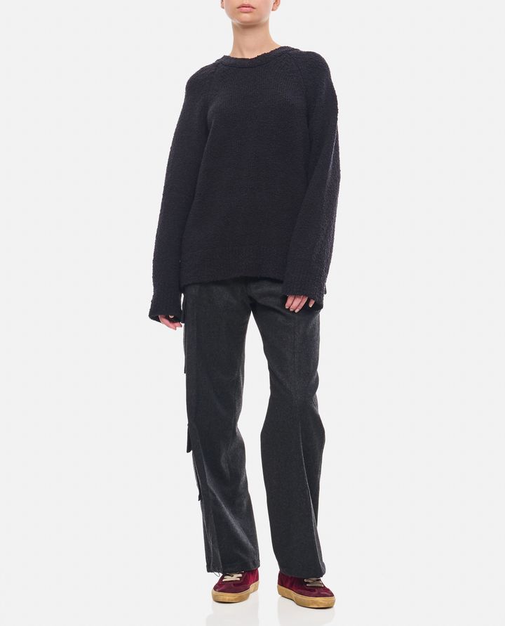 Cecilie Bahnsen - ODALIS OVERSIZED JUMPER WITH BACK BOW DETAIL_2