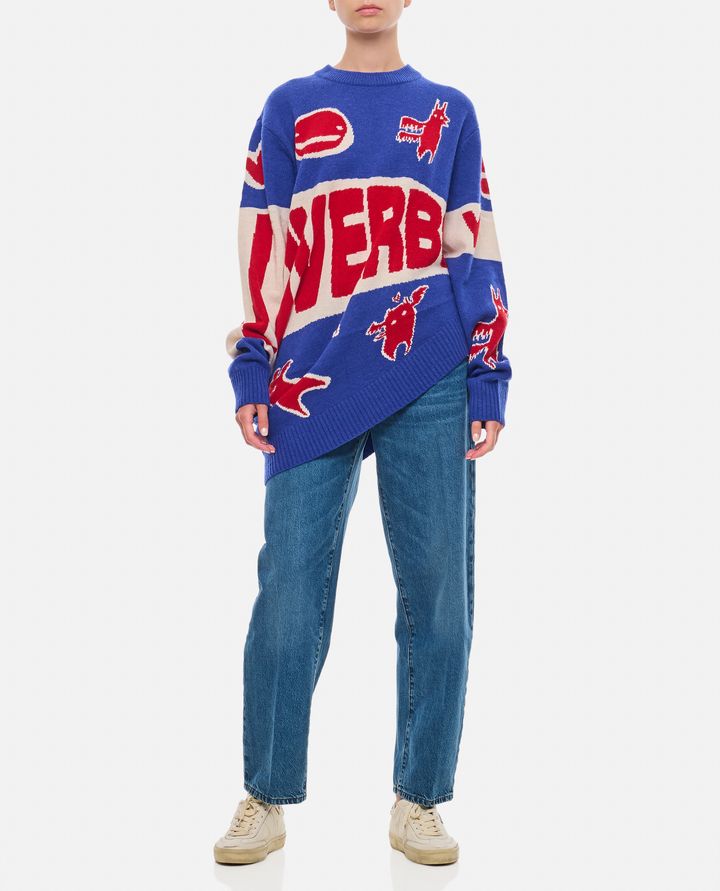 Charles Jeffrey Loverboy - TOPSY TURVY LOVERBOY LOGO JUMPER_2