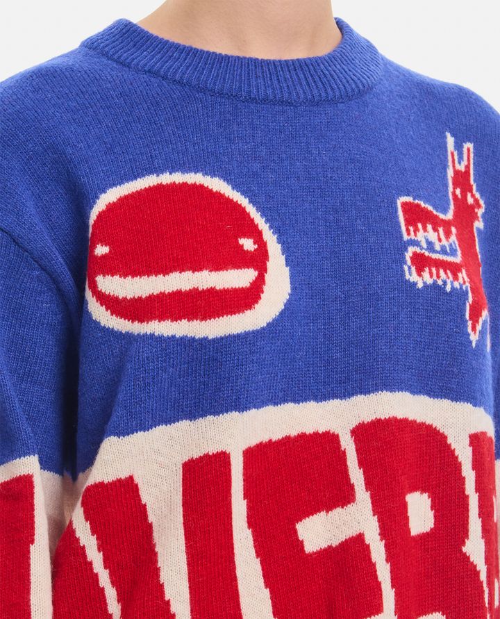 Charles Jeffrey Loverboy - TOPSY TURVY LOVERBOY LOGO JUMPER_4