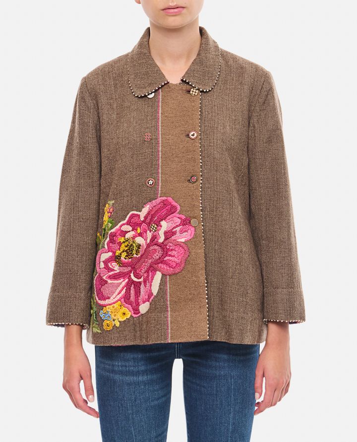 Péro - EMBROIDERED DOUBLE FACE JACKET_1