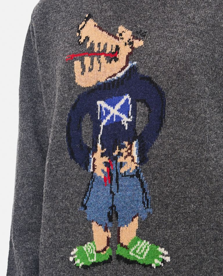 SCOTS WOLF JUMPER for Women - Charles Jeffrey Loverboy sale