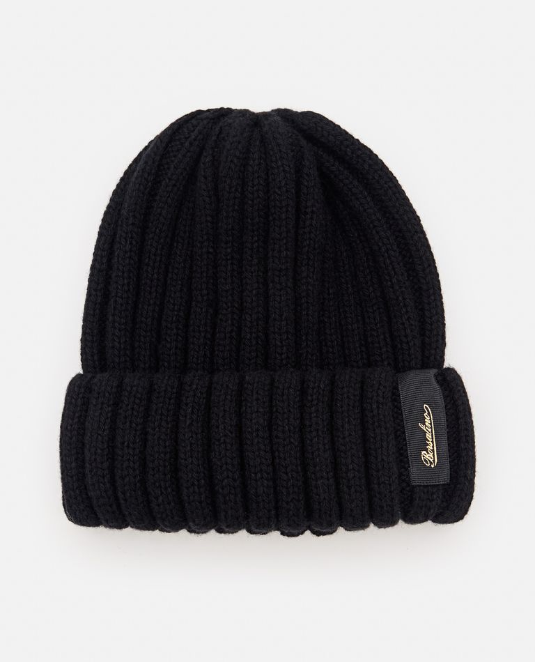 Shop Borsalino Eco Cashmere Beanie In Black