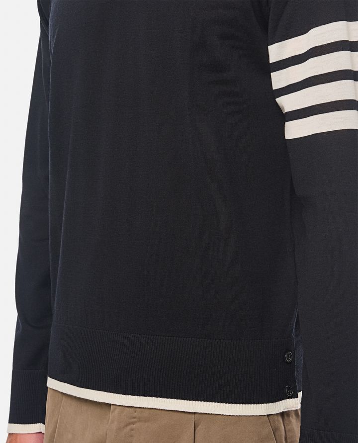 Thom Browne - PULLOVER IN LANA VERGINE_4