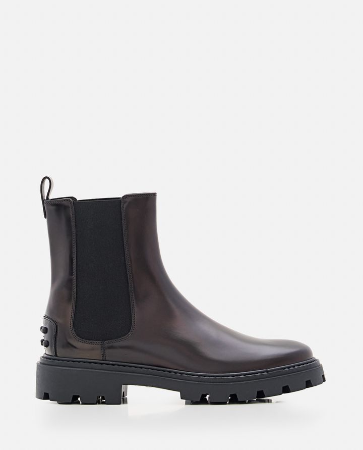 Tod's - PATENT LEATHER CHELSEA BOOTS_1