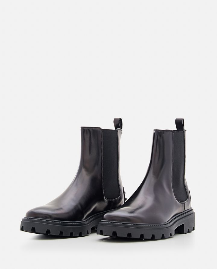 Tod's - PATENT LEATHER CHELSEA BOOTS_2