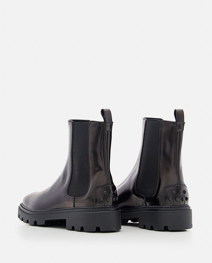 Tod's - PATENT LEATHER CHELSEA BOOTS_3