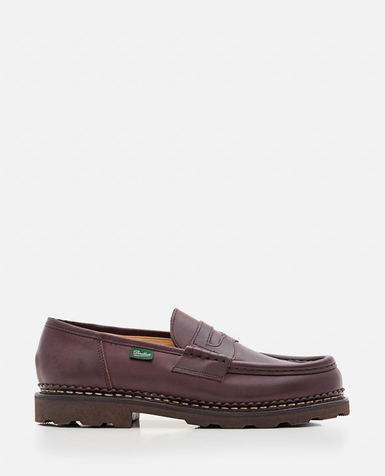 Shop Paraboot Reims Lisse' Caffe In Brown