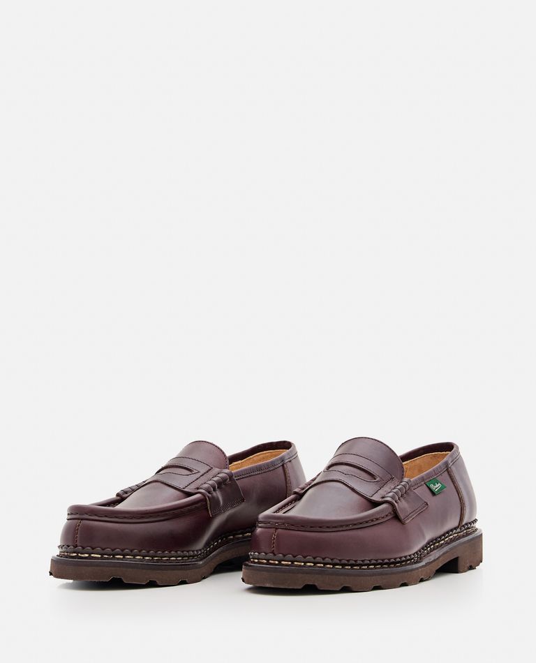 Shop Paraboot Reims Lisse' Caffe In Brown