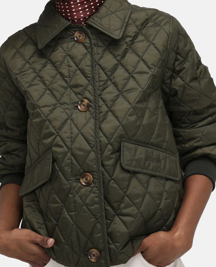 Barbour - ALEXA CHUNG X BARBOUR JAMIE QUILTED JACKET_5