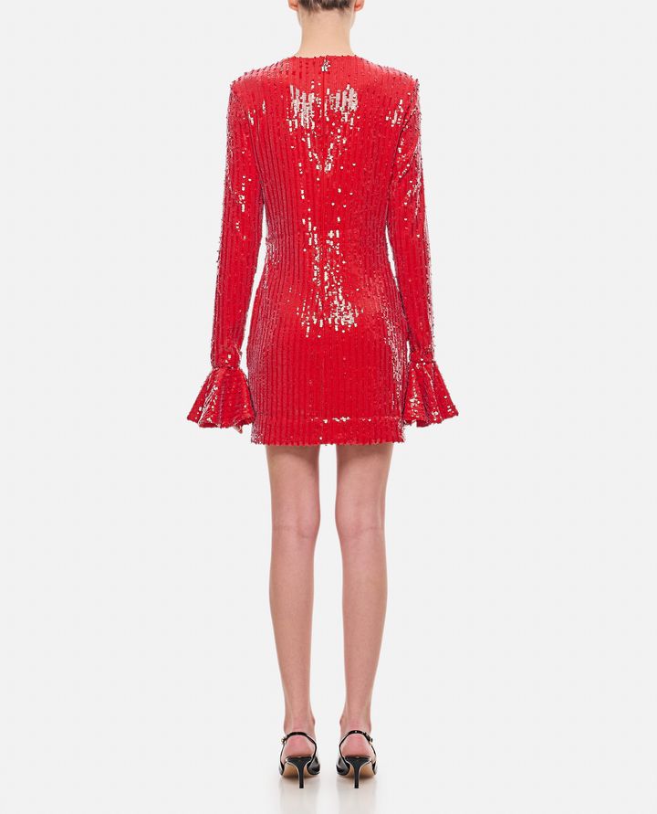 Rotate Birger Christensen - SEQUINS LS MINI DRESS_3