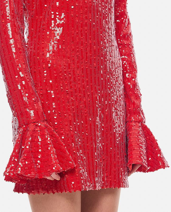 Rotate Birger Christensen - SEQUINS LS MINI DRESS_4