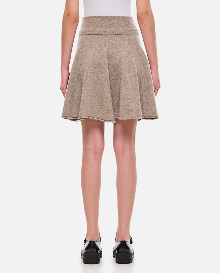 Extreme Cashmere X - CASHMERE SHORT PLEATED SKIRT_3