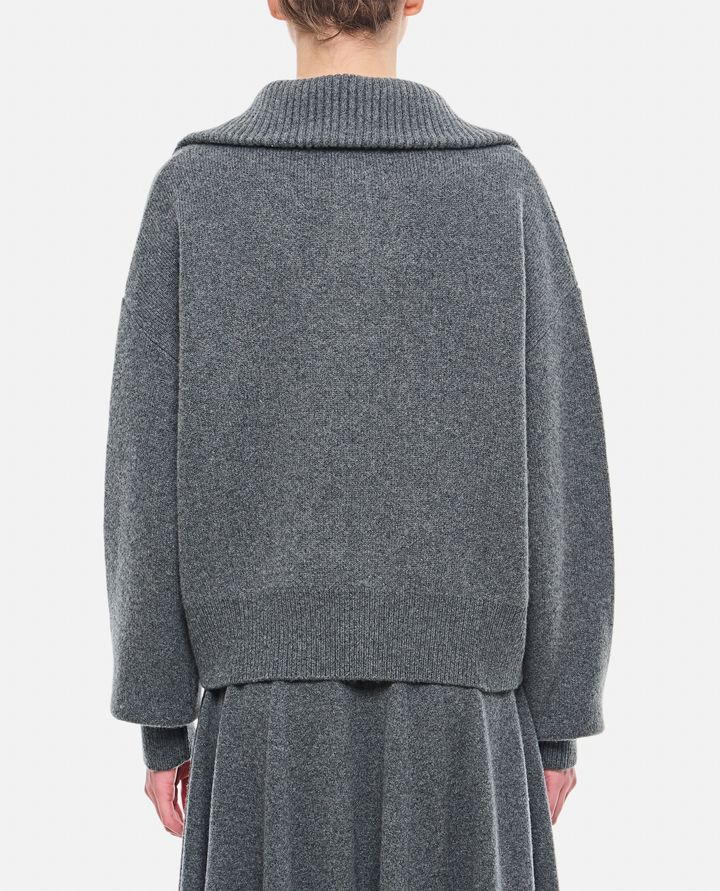 Extreme Cashmere X - TURTLE NECK CASHMERE CARDIGAN_3