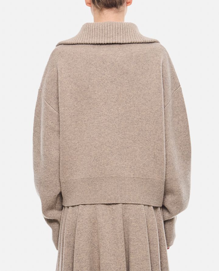 Extreme Cashmere X - TURTLE NECK CASHMERE CARDIGAN_3