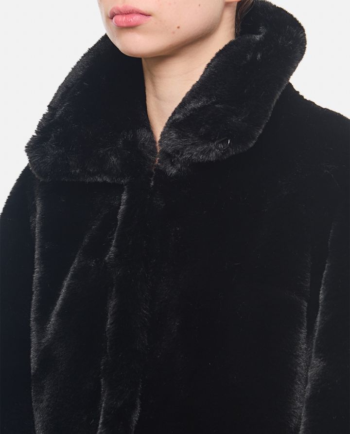 Rotate Birger Christensen - FAUX FUR CROP JACKET_4