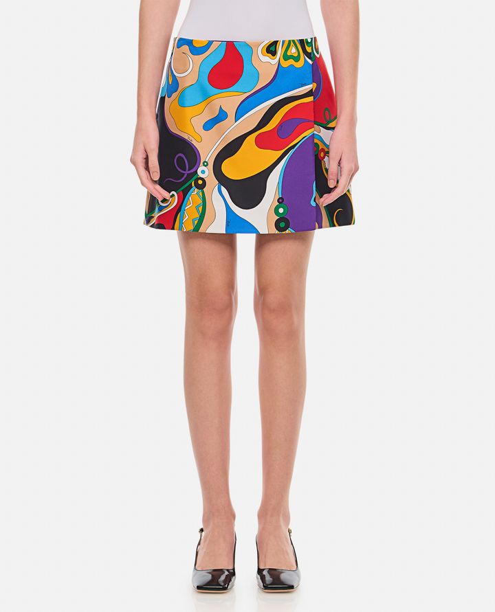 Emilio Pucci - GONNA IN TWILL DI SETA_1