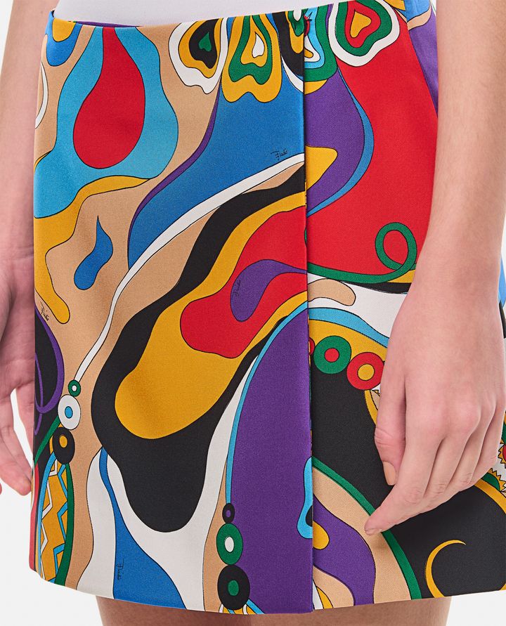 Emilio Pucci - SILK TWILL SKIRT_4