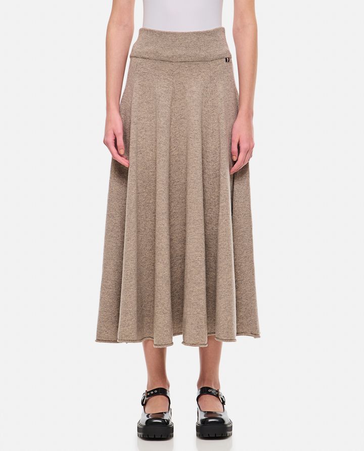 Extreme Cashmere X - CASHMERE PLEATED SKIRT_1