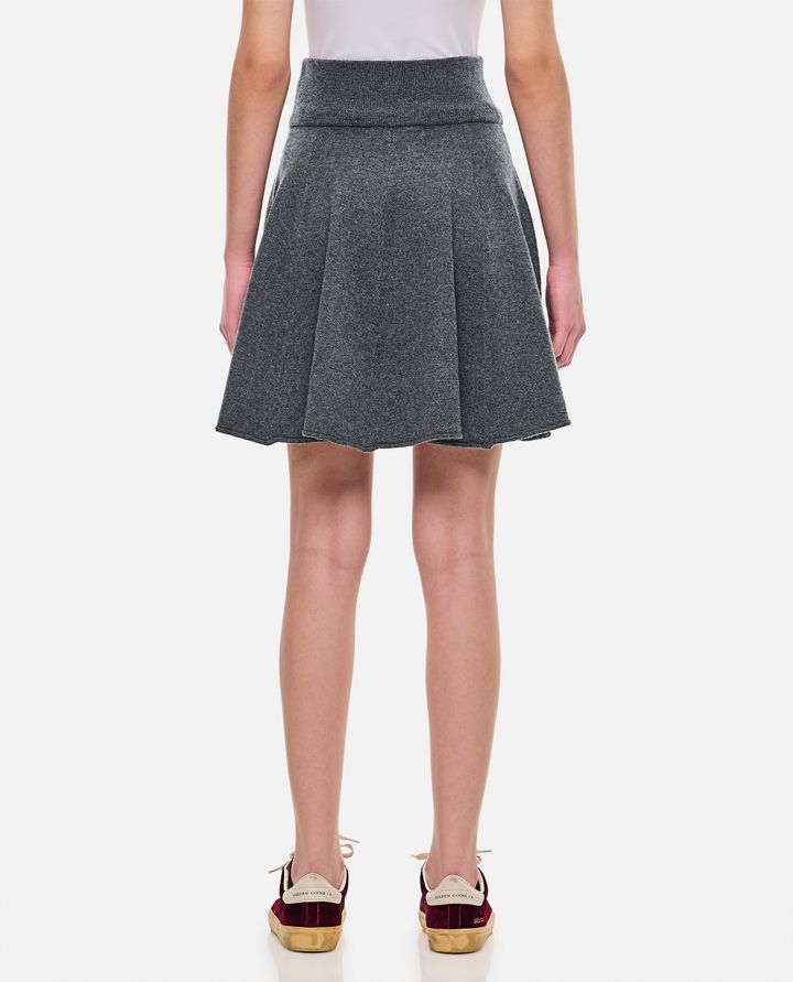 Extreme Cashmere X - CASHMERE SHORT PLEATED SKIRT_3