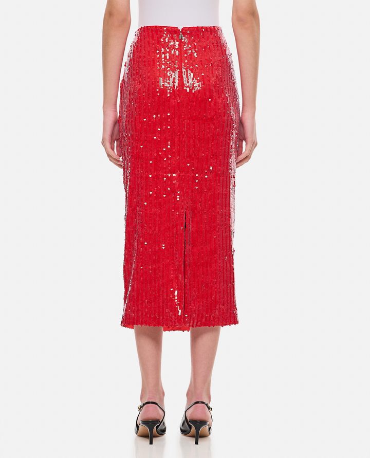 Rotate Birger Christensen - SEQUINS PENCIL MIDI SKIRT_3