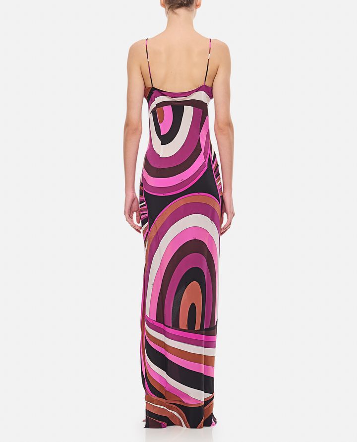 Emilio Pucci - ABITO LUNGO IN CREPE DE CHINE_3