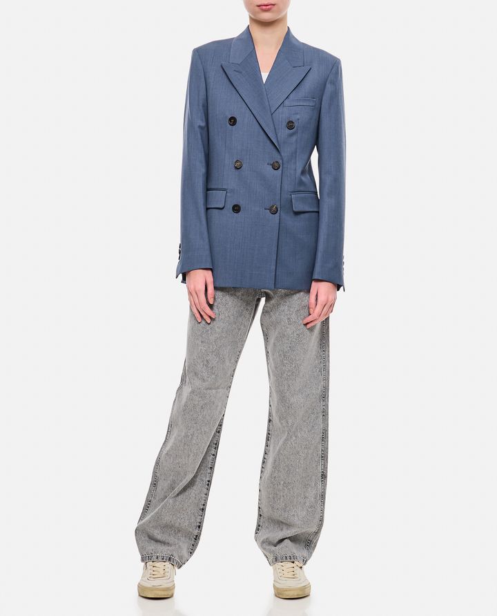 Golden Goose - WOOL DOUBLE BREASTED TAILORED BLAZER_2