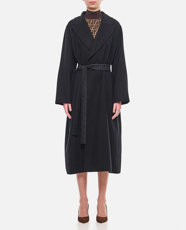 Fendi - CAPPOTTO LEGGERO FF DOUBLE IN LANA_1