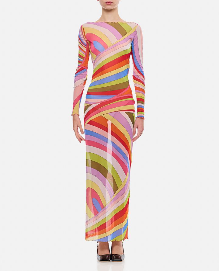 Emilio Pucci - TULLE LONG DRESS_1