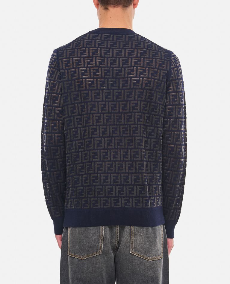 Fendi diagonal monogram sweater best sale