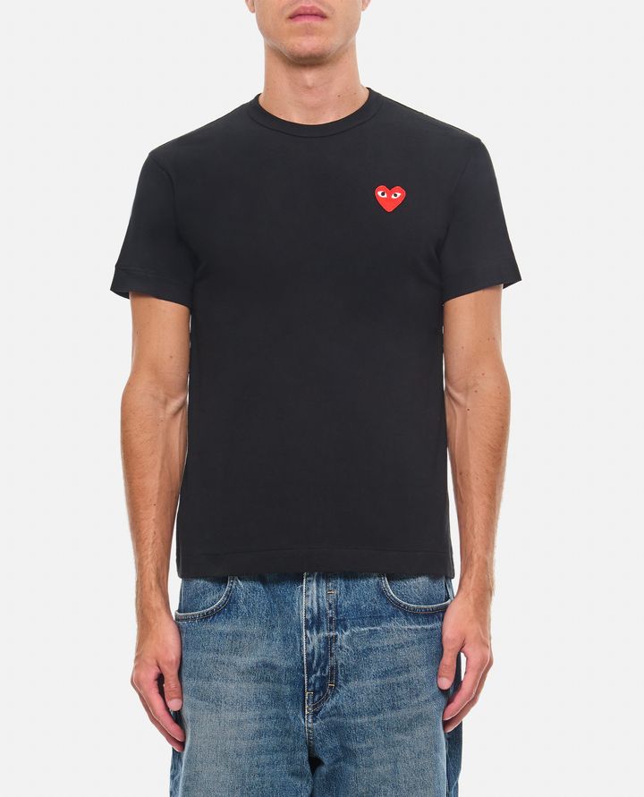 Comme Des Garçons Play - T-SHIRT CON LOGO_1