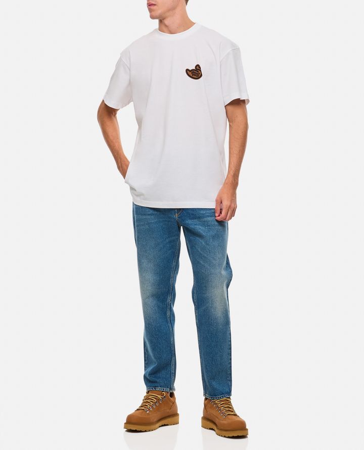 Carhartt WIP - T-SHIRT IN COTONE BROWN DUCKS_2