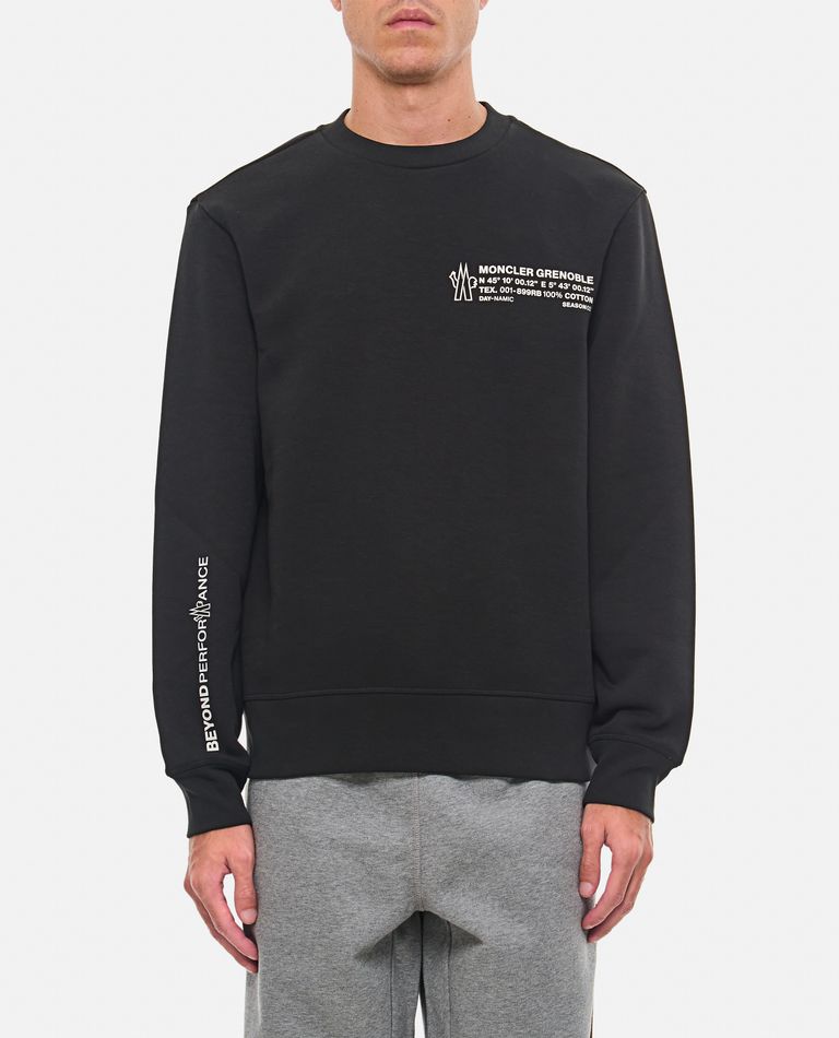 ROUNDNECK SWEATSHIRT for Men - Moncler Grenoble | Biffi