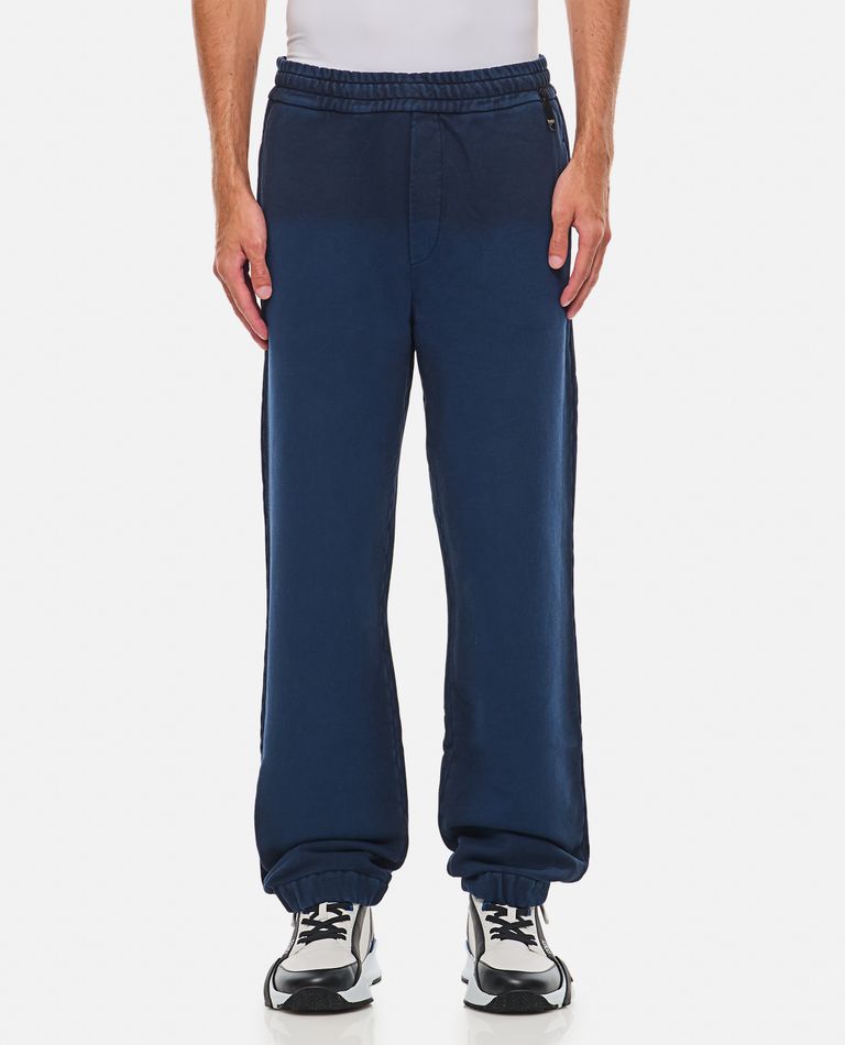 Shop Fendi Jersey Pant In Blue