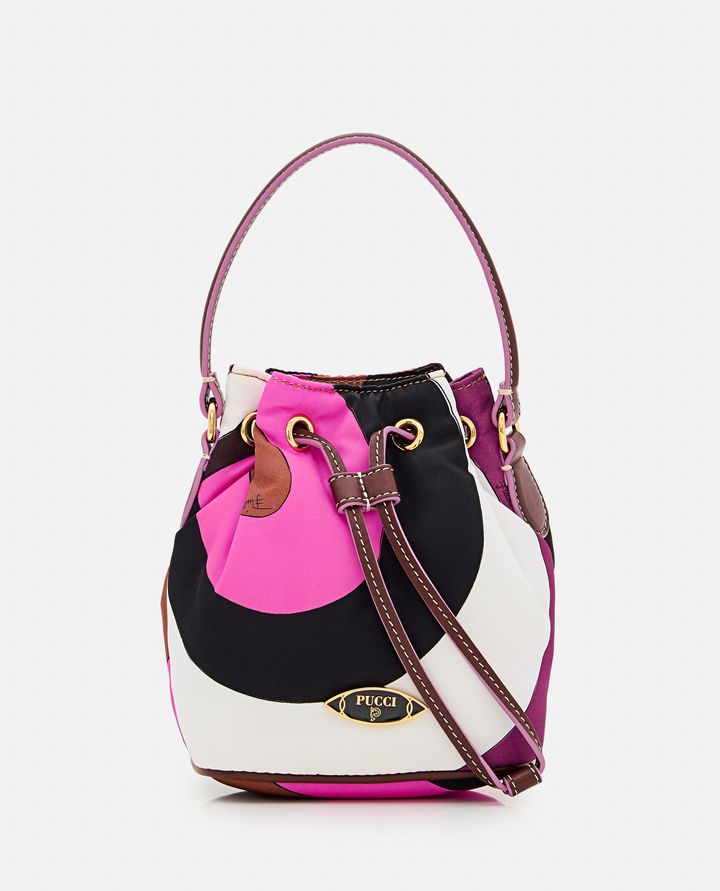 Emilio Pucci - BORSA A SECCHIELLO IN NYLON PICCOLA_3