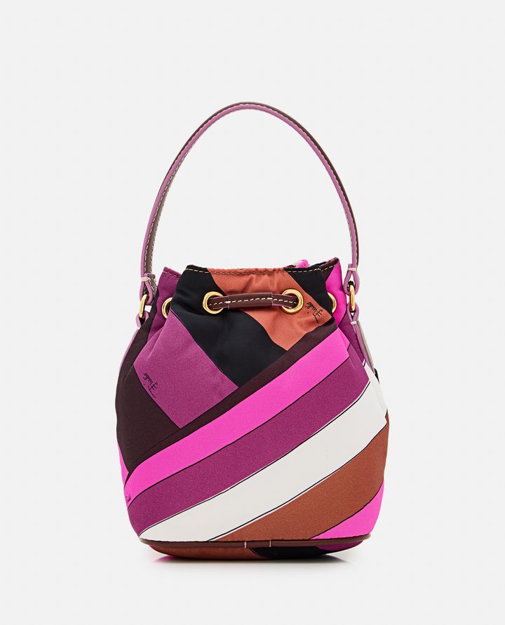 Emilio Pucci - BORSA A SECCHIELLO IN NYLON PICCOLA_6