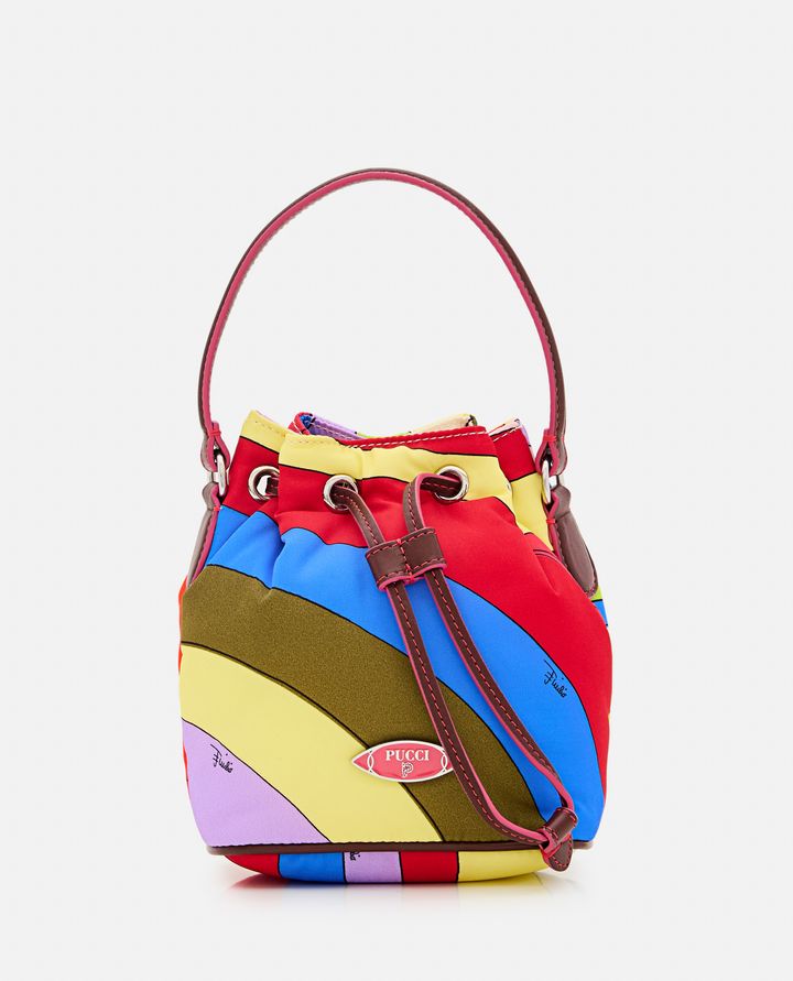 Emilio Pucci - BORSA A SECCHIELLO IN NYLON PICCOLA_3