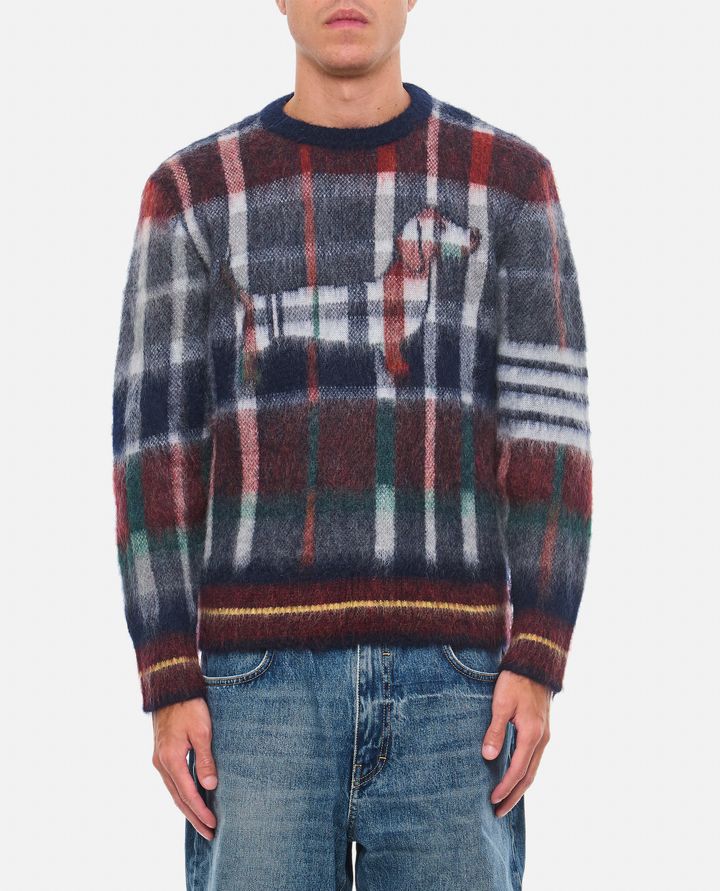 Thom Browne - HECTOR TARTAN PULLOVER_1