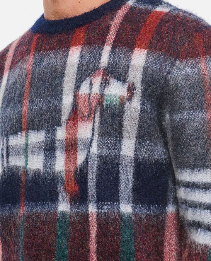 Thom Browne - HECTOR TARTAN PULLOVER_4